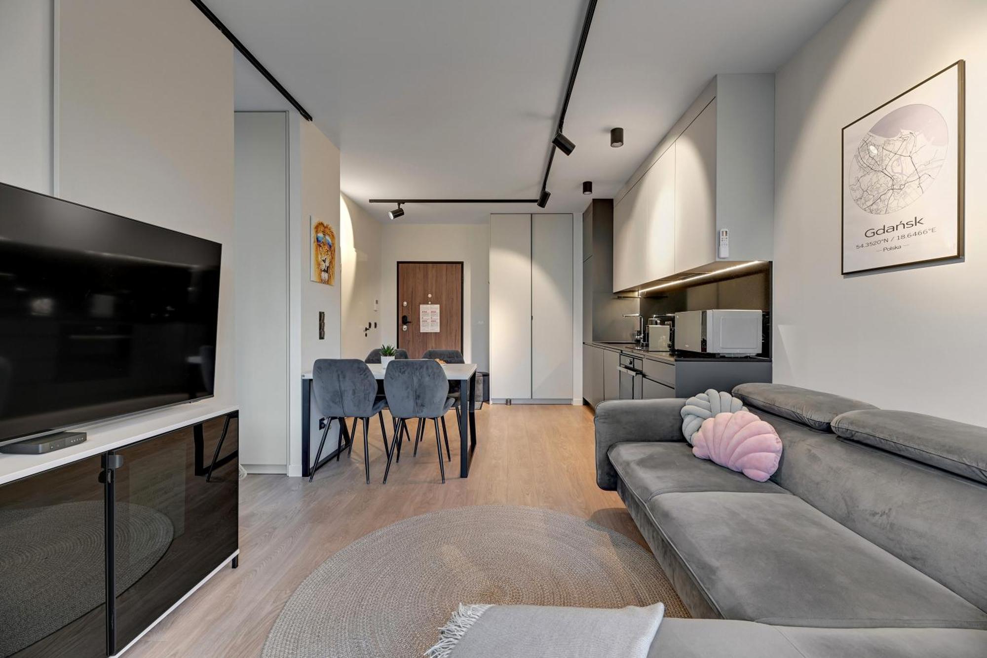 Scala City Center Premium Studios By Lion Apartments Gdańsk Eksteriør billede