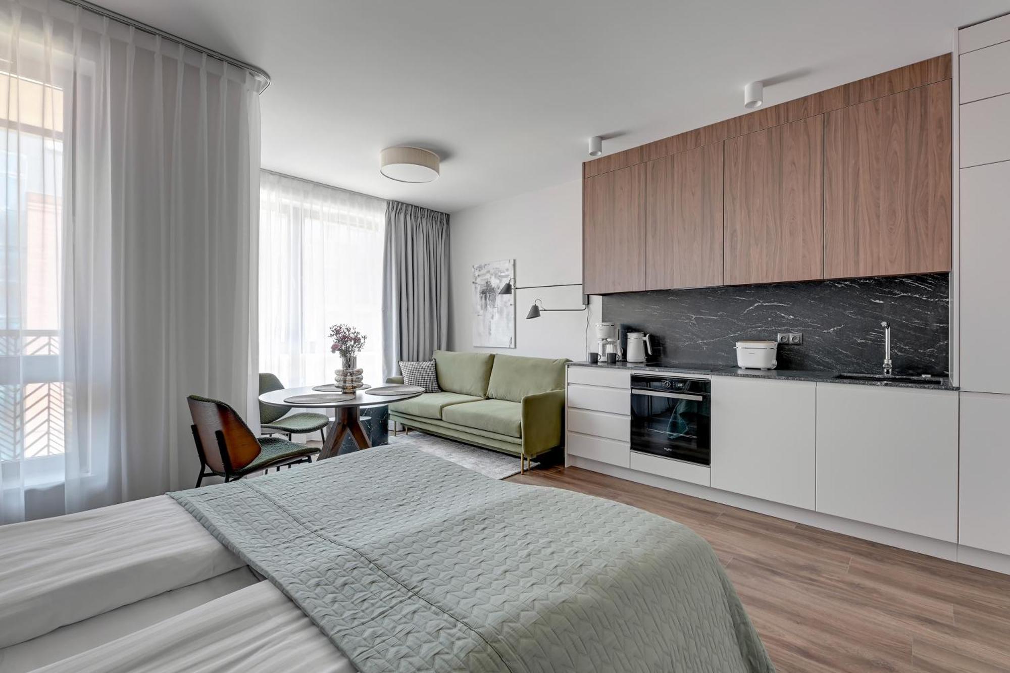 Scala City Center Premium Studios By Lion Apartments Gdańsk Eksteriør billede