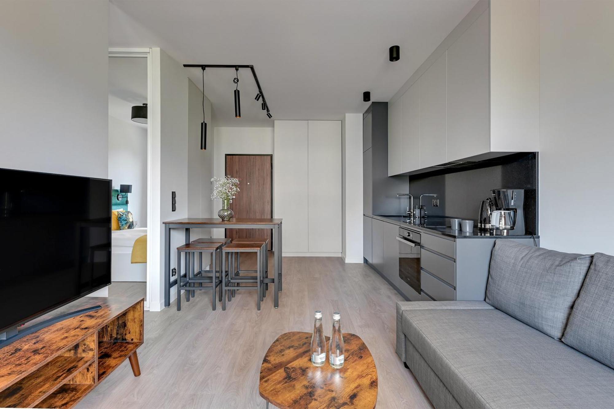 Scala City Center Premium Studios By Lion Apartments Gdańsk Eksteriør billede
